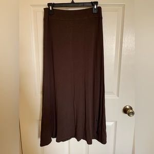 Brown Maxi skirt